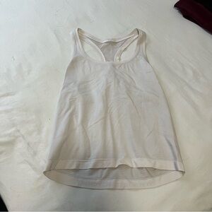 White Lululemon tank top